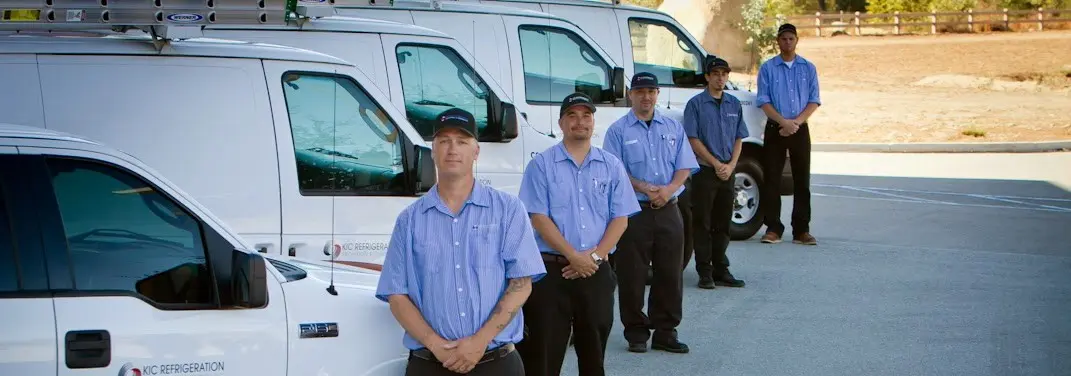 KIC Refrigeration crew ready for Heat Pump Installation jobs across Caribou